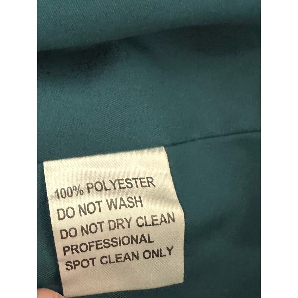 JJ’s HOUSE Dark Teal Green Lace V-Neck 3/4 Sleeve Mother Of The Bride Gown Dress - Picture 4 of 5